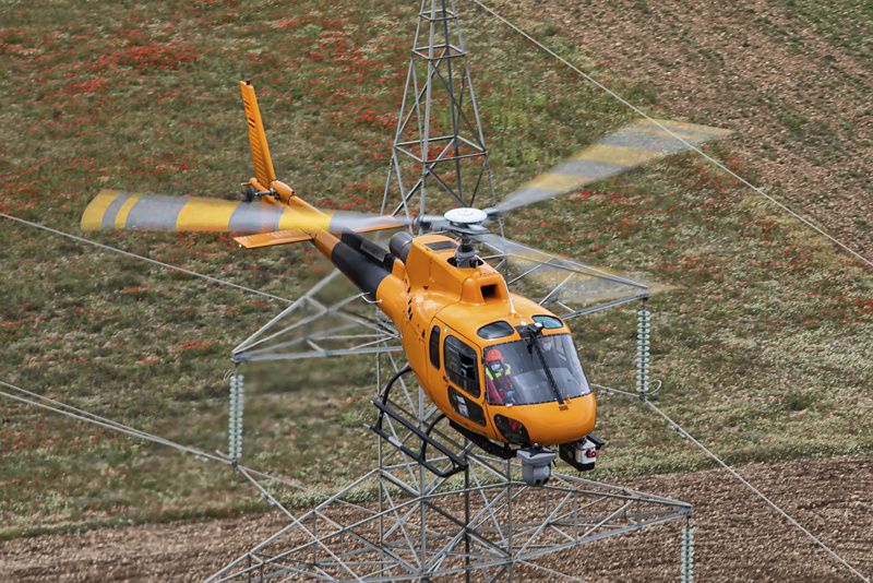H125 flying in aerial work operations